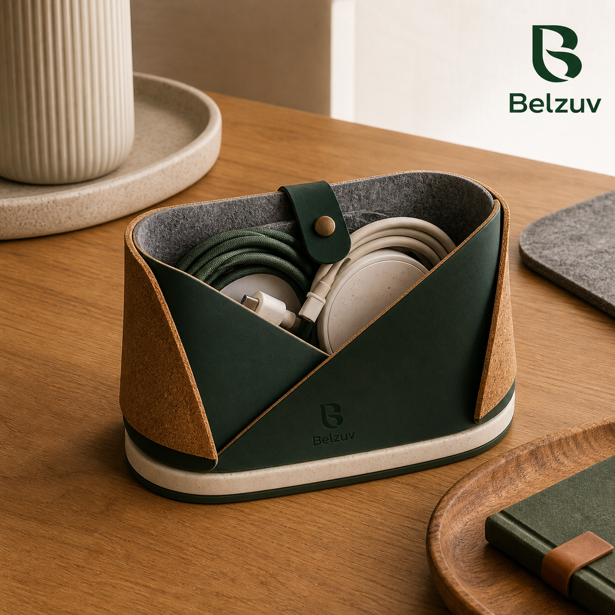Belzuv™ Cable Bay Soft Organizer