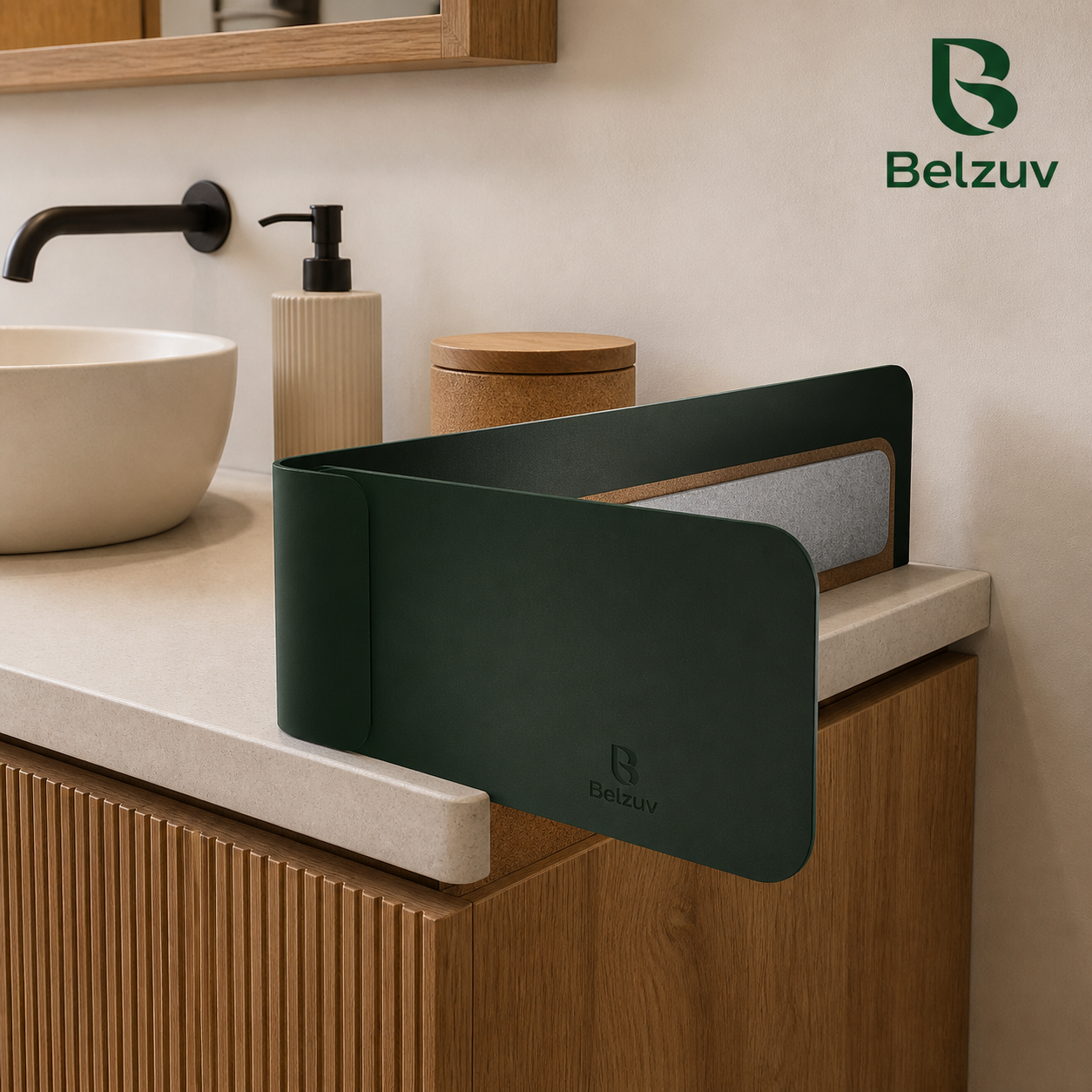 💧 Belzuv™ Counter Guard Sink Shield