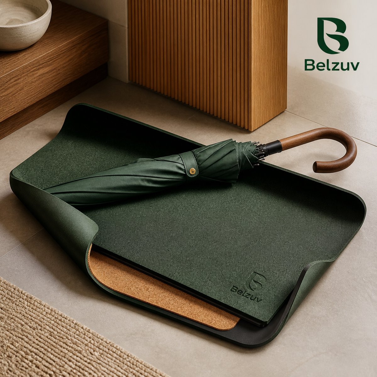 Belzuv™ Umbrella Mat Fold